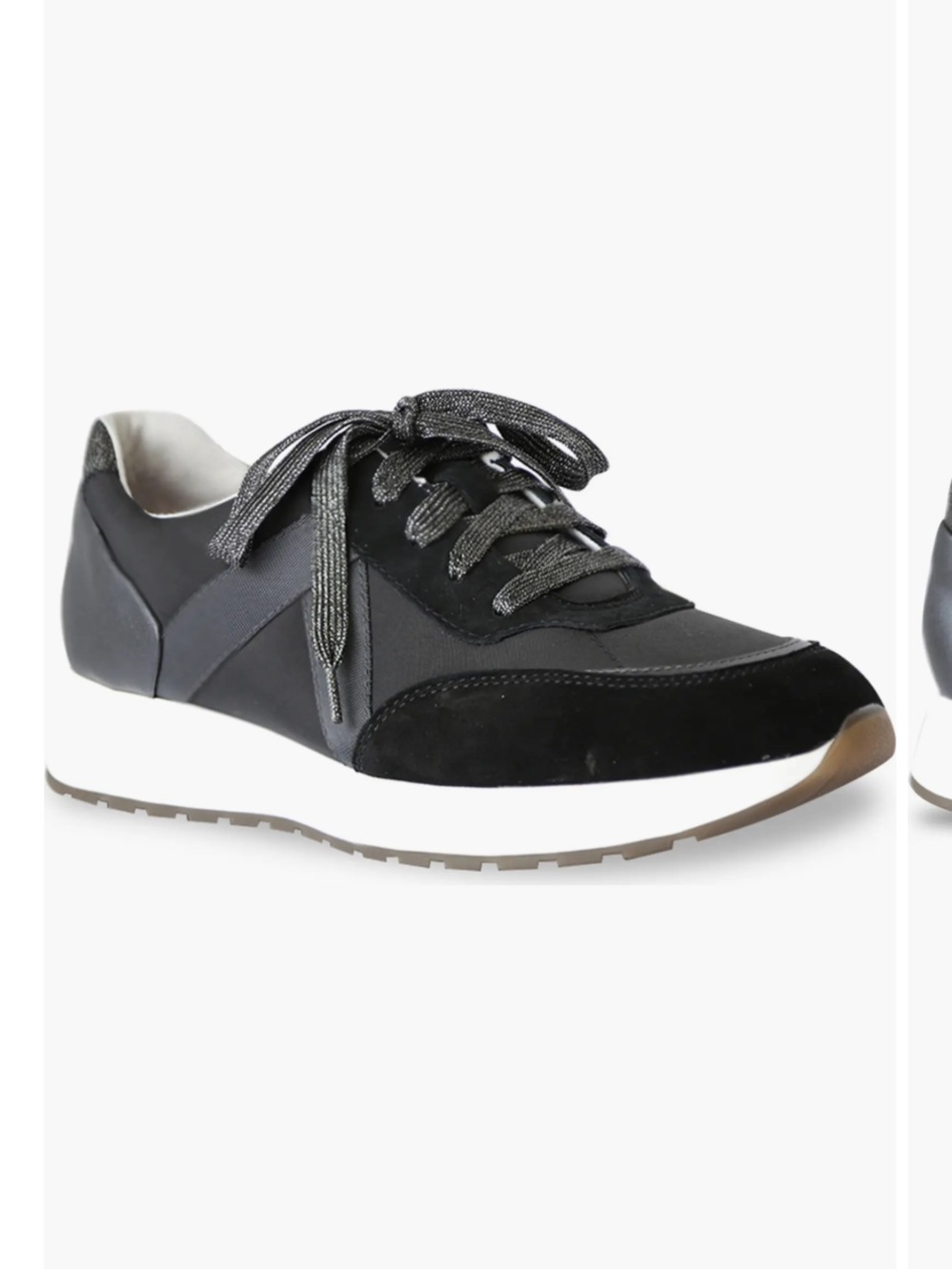Munro Black Athletic fashion Sneakers